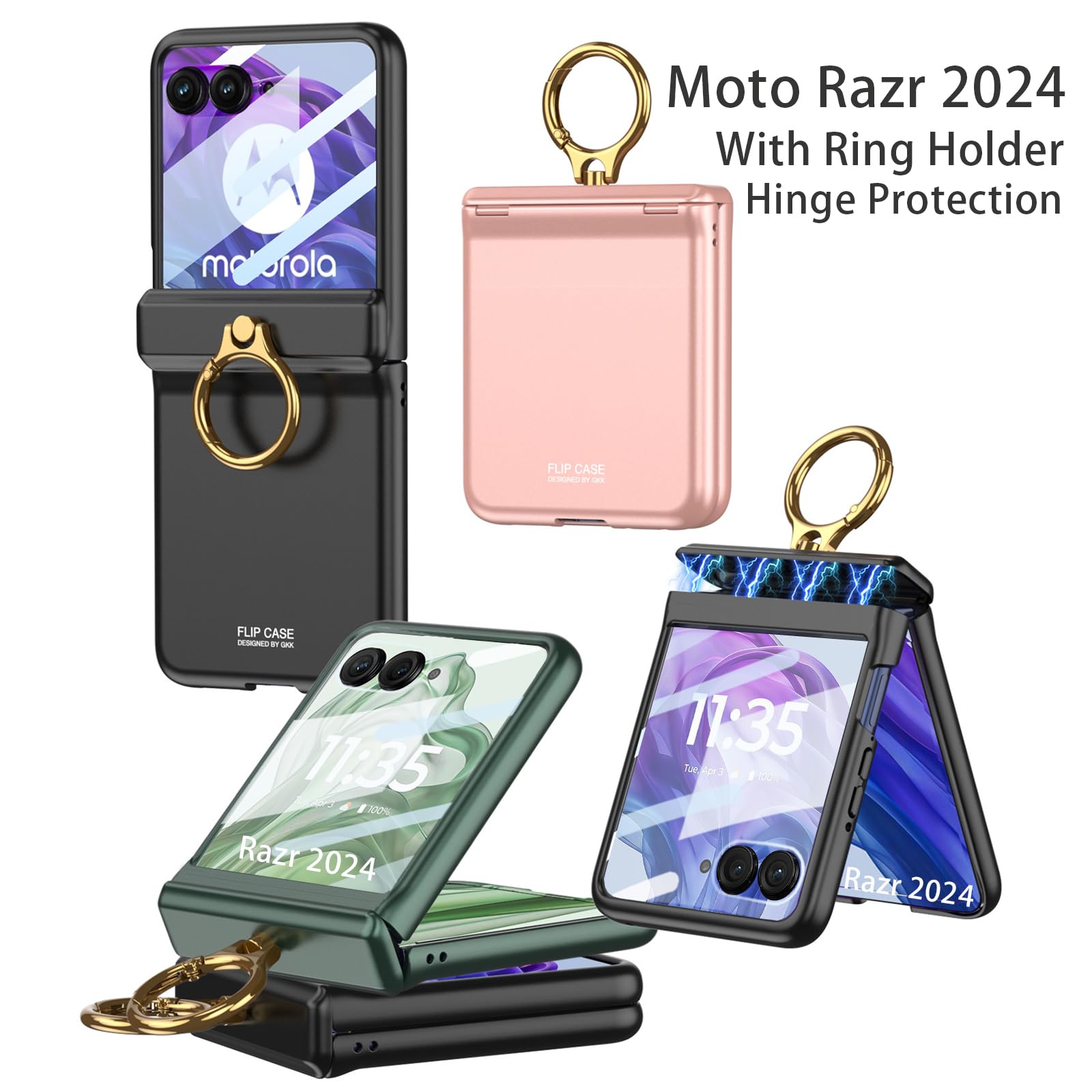 Amazon.com: YuetWay Case for Motorola Razr 2026/2025 / 2024 Ring